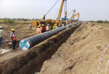 PIPELINE - CROSS COUNTRY PIPELINE PROJECT AT CHENGALPATTU, TN